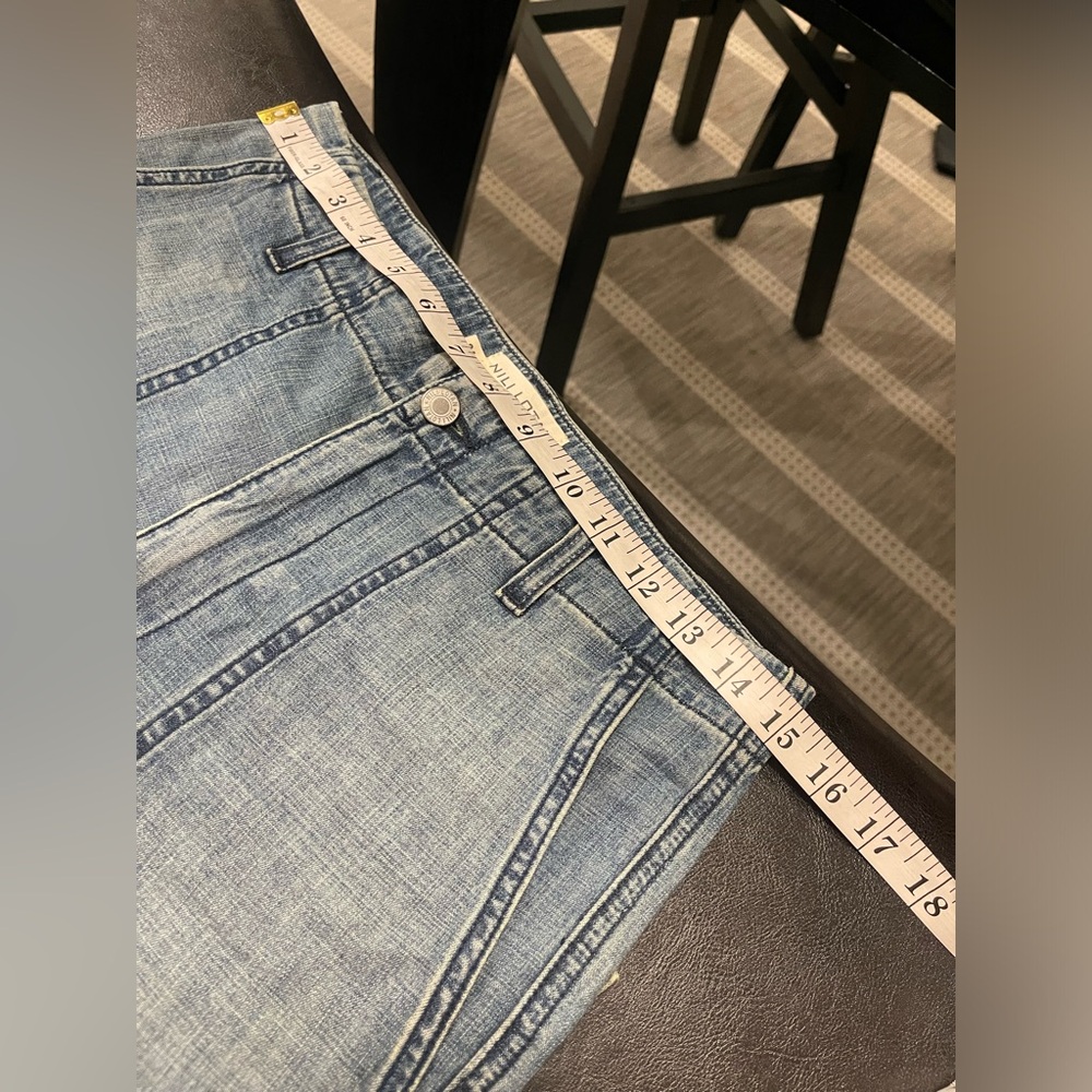 Nili Lotan soft denim drop crotch Luna Jeans Sz 24 - Picture 5 of 8